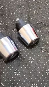 Sepasang Jalu stang PCX jumbo full besi chrome universal all motor bandul stang PCX besi chrome universal all motor