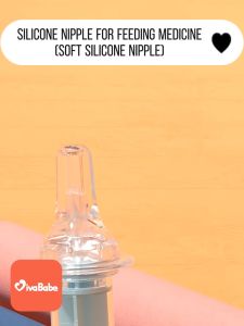 5pcs Baby Medicine Dispenser Needle Feeder Squeeze Medicine Dropper Silicone Safe Medicine Feeder