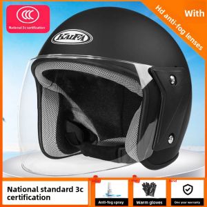KaiFa | 3C Certified All-Weather Semi-helmet E-scooter Motorcycle Safety Helmet