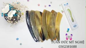 Lược sừng xuất Nhật - (Size: XL - 195cm) Lược liềm khía cao cấp -COH154- Tuấn Đức Mỹ Nghệ