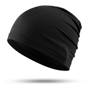 Fashion Pile Hat Quick-dry Beanies Cap Breathable Soft Hats Outdoor Sport Headscarf Hip Hop Baseball Tennis Running Accessories