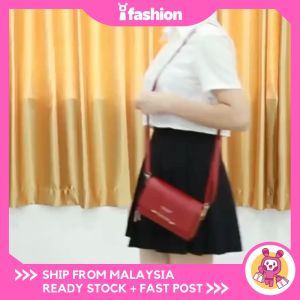 iFASHION 1661 READY STOCK Korean Women Fashion Sling Bag Shoulder Bag Mobile Phone Bag Crossbody Handphone Bag