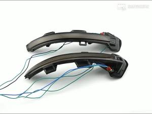 Anzulwang | For VW Passat B8 2015-2019 Arteon 2016-2017 2Pcs Car Dynamic LED Turn Signal Light Rearview Mirror Blinker Indicator