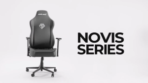 AndaSeat Novis Series Best Budget Ergonomic Gaming Chair - Custom Adjustability - Instant Back Support - Spot-on Softness