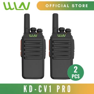WLN KD-CV1 Pro UHF 400-470MHz Two-Way Walkie Talkie Radio - Set of 2, 4 & 8