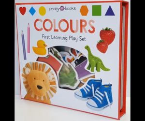 Colours: First Learning Play Sets เหมาะสำหรับ 1+ กระดาษแข็งหนาทุกหน้า (Puzzle)
