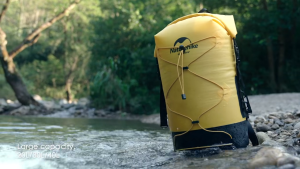 Naturehike Dry Bag Wet Separation 20L/30L TPU Waterproof Bag Outdoor Storage Bag Large Capacity Backpack For Camping