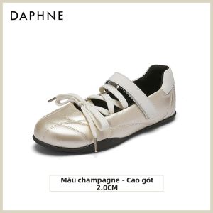 Daphne | Giày Dép Mary Jane Phong Cách Đốm Tròn Thoải Mái