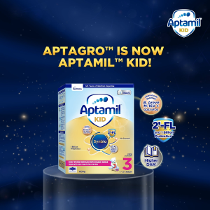 Aptamil KID Step 3 Growing Up Formula 1 - 3 years 3KG X 3 (Susu Milk Powder 奶粉)