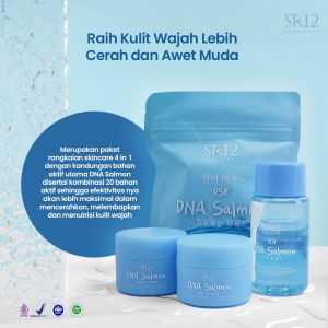 PAKET DNA SALMON untuk jerawat flek hitam