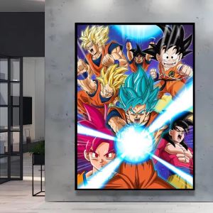 Bandai | Bộ Tranh Kim Cương Dragon Ball Warm Blood - Tác Phẩm Nghệ Thuật Khảm Cổ Điển Với Kim Cương Tròn/vuông Món Quà Trang Trí Nhà Cửa Tinh Tế