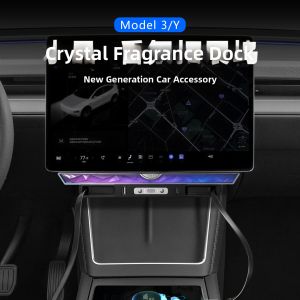 BONINGYU | Dashboard Mounted Crystal Aromatherapy Car Charger