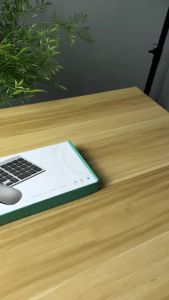 GOOJODOQ Wireless Bluetooth Keyboard with Number Pad and Mouse 2.4G& Bluetooth Connection for Laptop Android Phone