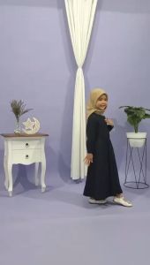 Baju Gamis Anak Perempuan Tanggung Terbaru Sandira Dress Usia 5 Sampai 14 Tahun