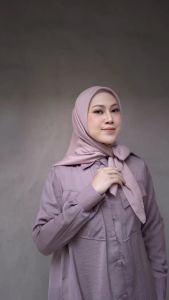 HIJAB DEENAY LIZA MATTE EVENING SAND/MOCCA PRIANGANHIJAB