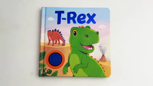 Noisy T-Rex Sound Book Press The Button To Read Fun Story For Kids & Toddlers