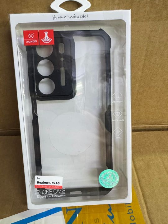 EASSGU TPU Silicone Custodia per Realme C75 5G (6.67
