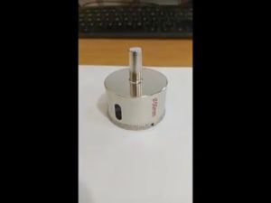 Matabor Kaca 50mm Untuk bor segala jenis kaca dari yang tipis sampai yang tebal