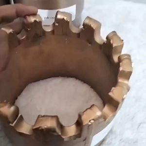 Mata Bor Sumur PDC coring 4 sampai 8 inch PDC Coring Bit untuk Memotong batuan keras dan Reaming Hole