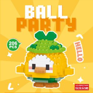 JIFANPAUL | Compatible Animal Figurine Series Micro Granule Educational Cartoon Building Blocks