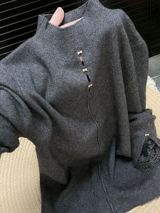Spring Fashion Slim Fit Turtle Neck Long Sleeve Knitwear
