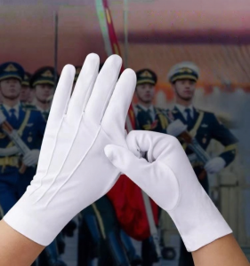 TEKANAI | Ribbon Ceremony Parade Gloves White