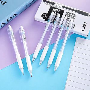 Estation - Gel Pen Pulpen Gel Retractable Tinta Hitam 0.5mm Harga 1 PCS