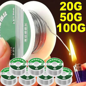 20/50/100g Easy Melt Solder Wires High Purity Mixed Tin Rosin Core Stainless Steel Copper Iron Low Temperature Weld Repairing Tools