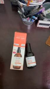 CLEAR NOSE Vitamin C Serum Stabilized Vit C Brightening Serum Revive Dull Skin & Boost Collagen For Radiant Glow