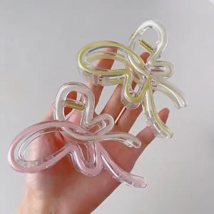 Kẹp tóc hình bướm màu pastel phong cách tiểu thư H64