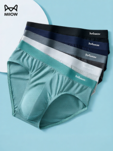 MiiOW | Mens Triangle Style Antibacterial Breathable Underwear Big Size
