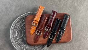 10/12/13/14/15/16/17/18/19/20/21/22/23/24mm Genuine Leather Watch Strap Brown Watchband Universal Men Women Business Bracelets
