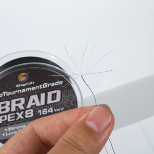 Bingolife ProTournamentGrade Senar Pancing 150m Memancing Pewarna Air Hitam Biru Lembut Halus PE Standar Diameter Kawat Kekuatan Tarik Yang Kuat Tahan Aus Anti-Gigitan