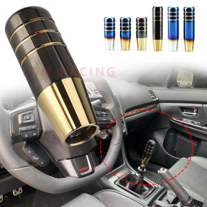 9cm 13cm Aluminum Gear Shift Knob Baking Blue Baking Golden Racing Car Universal Manual Transmission Shifter Lever Knob