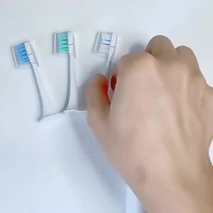 1/3/5PCS For XIAOMI MIJIA T300/500 Replacement Brush Heads Sonic Electric Toothbrush Vacuum DuPont Soft Bristle Suitable Nozzles