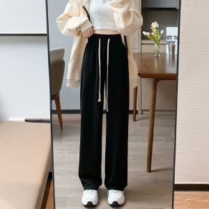 YILU | High Waist Loose Straight Leg Sport Pants