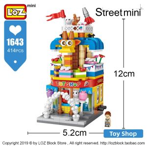 Loz | Mini Intelligent Assembling Street Scene Model Toys