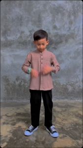 BAJU KEMEJA KOKO ANAK LENGAN PANJANG UMUR 5 SAMPAI 14 TAHUN TERBARU Kemeja Anak Kerah Mandarin Baju Anak Bahan Katun Pakaian Formal Anak Umur 5-14 Tahun Kemeja Anak Warna Navy Dan Putih - Lazada