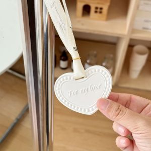 Cute Heart Shaped Solid Aromatherapy Diffuser Chips Bathroom Bedroom Closet Decor Air Purifying Gift Fragrance Sachets
