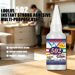 502 Super Glue Instant Strong Adhesive Cyanoacrylate Quick Dry Multi-Purpose Repair Glue for Metal Wood Plastic Rubber Leather