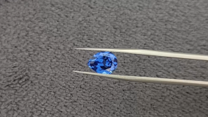 AGL Certified VVS Clarity Blue Sapphire (Drop) Pear Cut Loose Color Lab Grown Sapphire Gemstone
