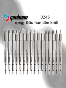 C245 Station Tay Cầm Nhiệt Độ Cao Độ Nhạy Của Ống Dẫn Nhiệt Cao Tay Cầm Sưởi Bộ Phận Đầu Thiết Bị Điện Công Cụ Dụng Cụ