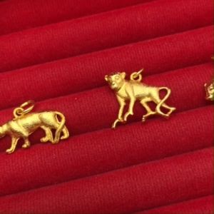 จี้ทองนักษัตร ปีขาล วอก กุน เสริมดวง เสริมโชค จี้ประจำปีเกิด ใส่ในชีวิตประจำวัน ใส่อาบน้ำได้ ใส่ได้ทุกโอกาส งานสวย พร้อมส่ง