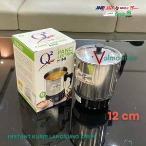 Mug Listrik Panci Listrik Teko Listrik 1.000ml Stainless Steel Pemanas Air Q2 8012