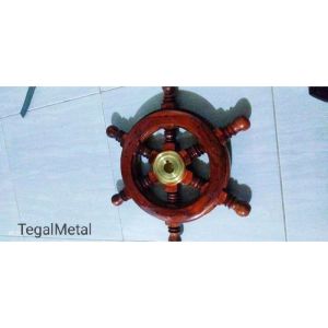 SETIR KEMUDI KAPAL LAUT ALL SIZE ( BAHAN KAYU JATI ASLI )
