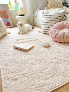 MANYUEJIA | Washable Non-slip Cotton Bedside Rug