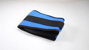 1Pcs Gym Weightlifting Belt Adjustable Waist Back Support Squat Dumbbell Barbell Deadlifts Training Fitness(Black and Blue)