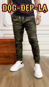 Jogger rằn ri khoá kéo ống chân T1T2 bảo hộ lao động chất vải kaki form trẻ trung năng động có size từ 45kg đến 75kg