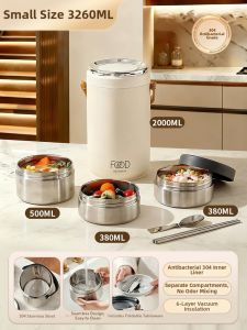 YOULUNMEI | Food-Grade Thermal Lunch Box 24-Hour Insulation