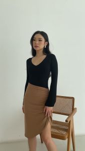 NZINGA Jiyeon bodysuit lengan panjang